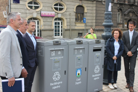 Instalirani EcoMobile Pametni kontejneri u gradu Zagrebu